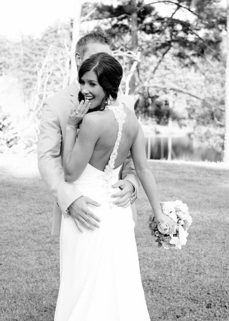 Photographer in Blue Ridge Mountains Wedding