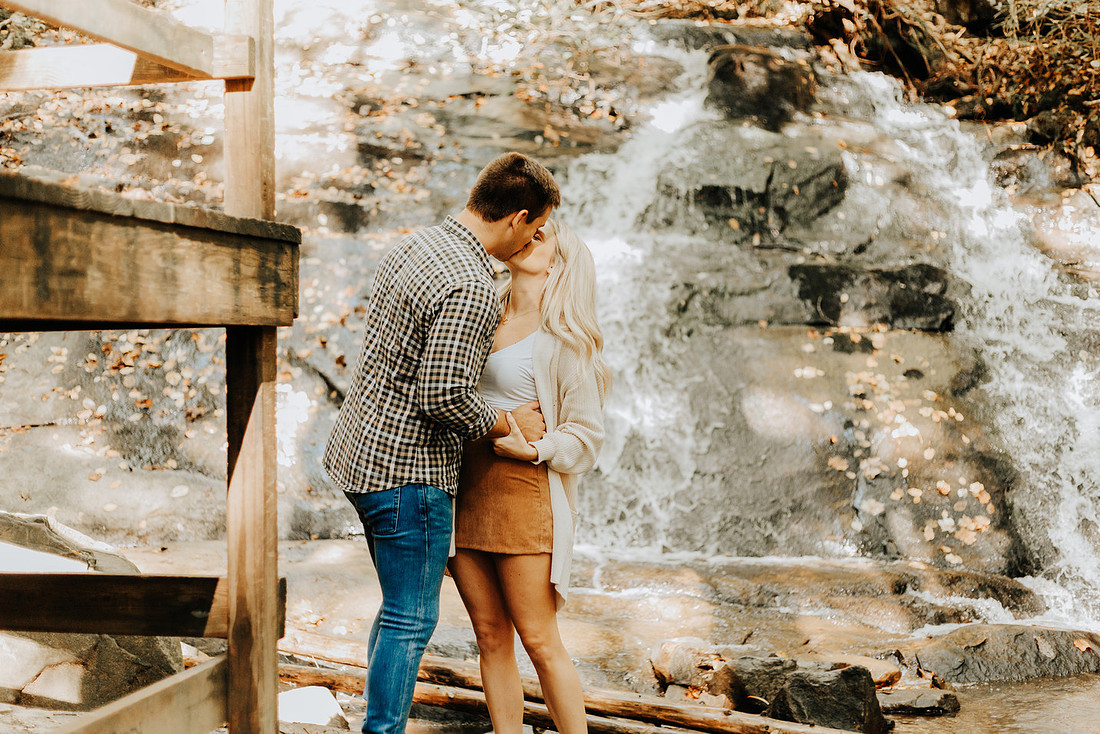 Blue Ridge Ga Engagement Proposal Photographer